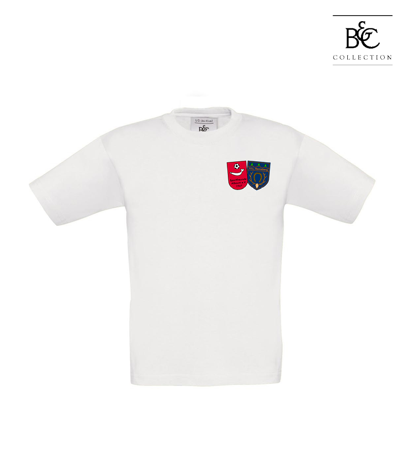 B&C Kinder T-Shirt White "Anton"