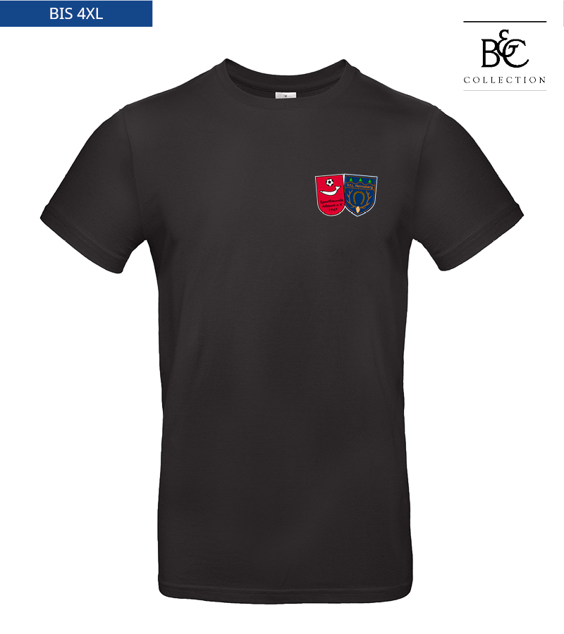 B&C Herren T-Shirt Black "Anton"