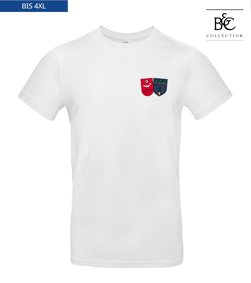 B&C Herren T-Shirt White "Anton"